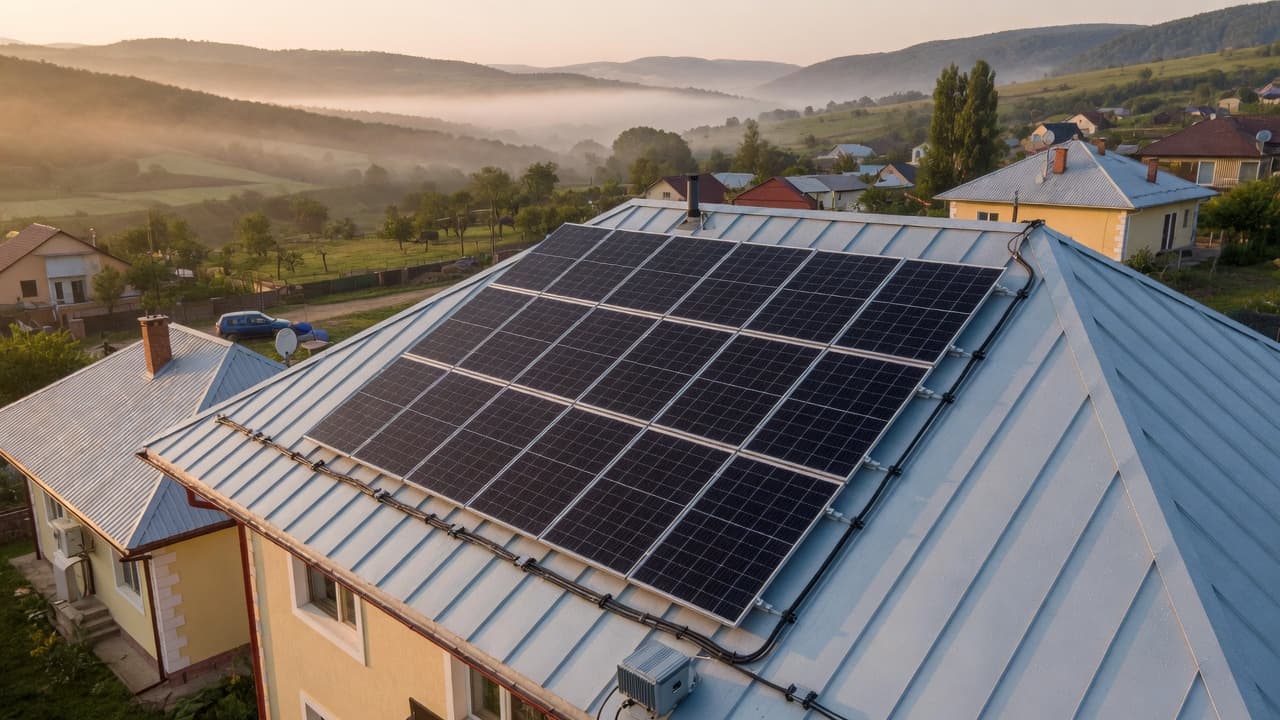 Atelier — renovare acoperiș + solar — înainte